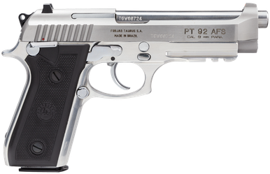 Taurus 92 9mm 5" 17Rd Stainless Checkered Rubber