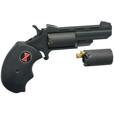 North American Arms Black Widow 22 LR or 22 WMR Caliber with 2" Vent Rib Barrel, 5rd Capacity Cylinder BWCCRK