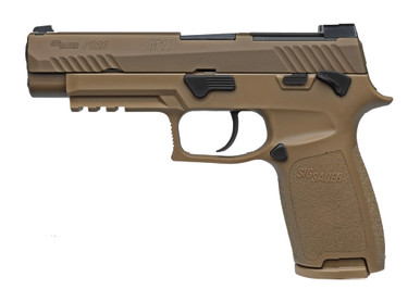 SIG SAUER P320 M17 9mm 4.7" 17+1 Coyote Val Pack