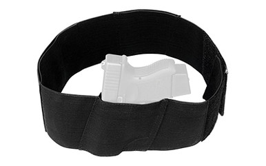 Tagua Two Slot Bellyband Holster Black