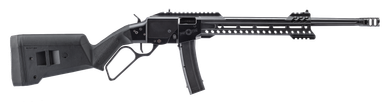 Patriot Ordnance Factory 01891 Tombstone 9mm Luger 16.50" Fluted Barrel, 20+1, Black, Magpul SGA Stock, M-LOK Handgaurdk, XS Ghost Ring Sights, Muzzle Brake