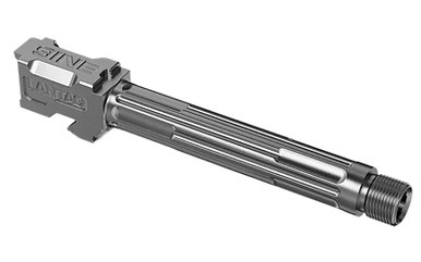 LanTac USA LLC 9ine For G17 Fluted Threaded Stainless Steel Barrel
