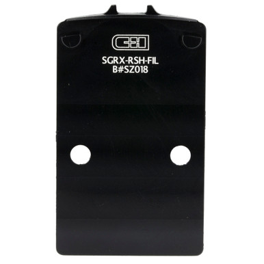 C&H Precision V4 MIL/LEO for SIG Sauer P320X Optics Plates for Trijicon RMR