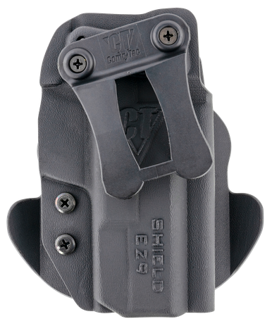 Comp-tac Dual Concealment - S&w Shld Ez 9mm Iwb/owb Right Hand Black