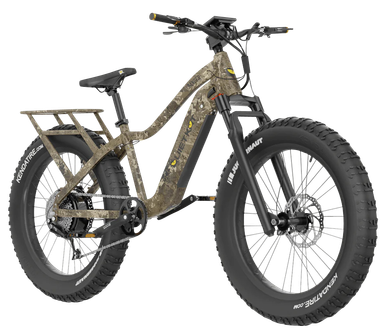 QuietKat Inc 22-RAN-75-TTC-17 Ranger True Timber Camo Medium 5'6" to 6'/Shimano 7-speed 750 Watt /Hub-Drive Motor