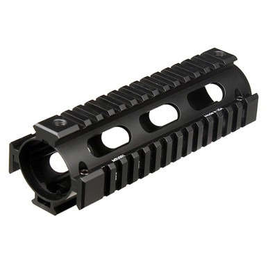 Leapers UTG PRO AR-15 Carbine Length Drop In Quad Rail Hand Guard Aluminum Anodized Matte Black