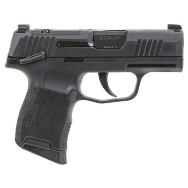 SIG SAUER P365 9MM 3.1" BARREL 10RD BLACK OPTICS READY MANUAL SAFETY