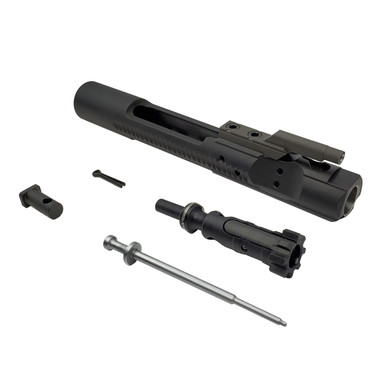 White Label M16 Bolt Carrier Group—Chrome-Lined, Billet Extractor, 5.56, Manganese Phosphate