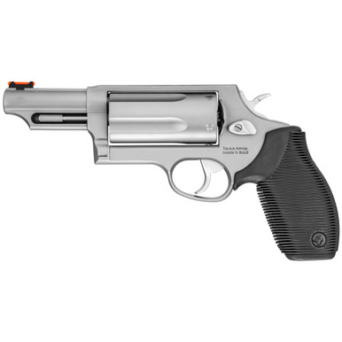 Taurus 2-441039MAG Judge Magnum 45 Colt (LC),410 Gauge 5rd 3" Matte Stainless Steel Black Ribber Grip