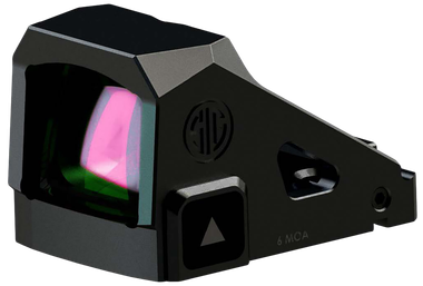 Sig Sauer Electro-Optics SORMDC60 Romeo-MDC Mini Daily Carry Black 1x26mm, 6 MOA Illuminated Red Dot Reticle