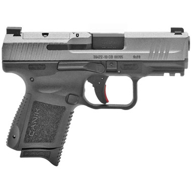 Century Arms Canik TP9 Elite SC 9mm Luger 12rd Magazine 3.5" Barrel Tungsten w/Full Kit - BLEMISHED