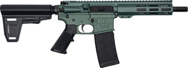 WYLDE 7.5" NIT CHARCOAL GREENGLFA AR15 PISTOL W/BRACE 223