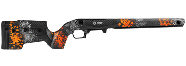 Mdt Sporting Goods Inc 114482HOG Orange/Gray Foam Filled Carbon Fiber Fits Remington 700