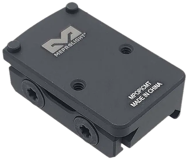 Meprolight USA 901141044 Picatinny RiserMatte Black Aluminum RMR Footprint Mount