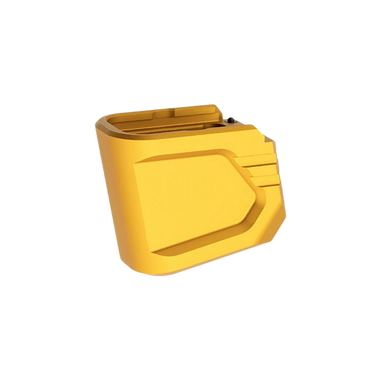 Tyrant CNC TDG48MAGEXGOLDMagazine Extension Fits Glock 43x/48 Gold Aerospace Grade Aluminum