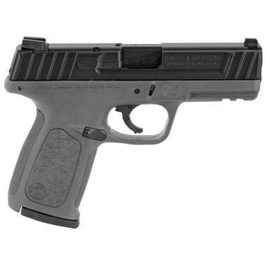 USED Smith & Wesson SD9 Handgun 9mm Luger 16rd Magazines 4" Barrel Black with Grey Frame
