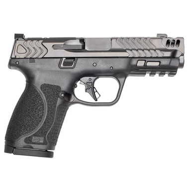 USED S&W PC M&P 9 M2.0 Compact Carry Comp Handgun 9mm Luger 15rd Magazine 4.22" Barrel Optic Ready No Thumb Safety