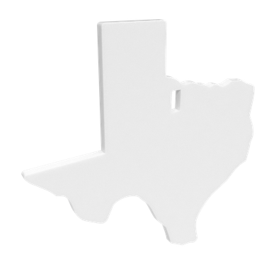 Birchwood Casey BC-47721 Centerfire Silhouette Texas 3/8" AR500 Steel Target