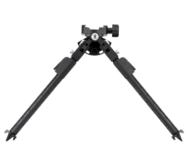 Mdt Sporting Goods Inc 106343BLK CKYE-POD Single Pull Bipod 9-15" High Black Anodized Aluminum