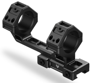Swampfox Optics SHRM30M2 Hostile Engagement Mount Black 7075 Aluminum 30mm Tube