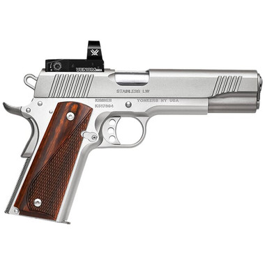 STAINLESS LW 1911 45ACPW/RED DOT