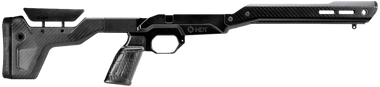 Mdt Sporting Goods Inc 107835BCF HNT26 Chassis System Black Carbon Fiber Fits Howa 1500 SA/ Weatherby Vanguard Compatible w/ AICS Mags Short Action ARCA