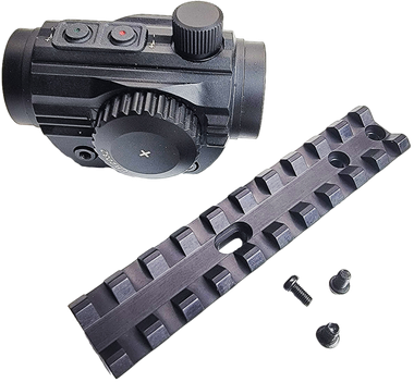 Crickett KSA00425-PAL Pistol Picatinny Scope Mount KitMatte Black
