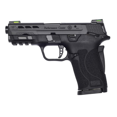 Smith & Wesson M&P Shield EZ Performance Center 9mm Luger 8rd Magazine 3.83" Ported Barrel Thumb Safety USED