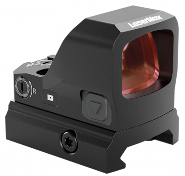 LaserMax LMMRDS Micro Red Dot SightMatte Black 1 x 0.83" x 0.65" 3 MOA Red Dot