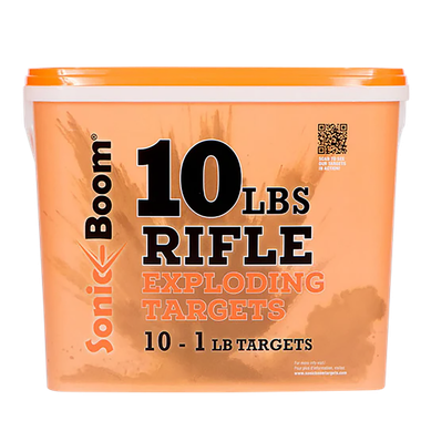 Sonic Boom/jerent SBT0110P Rifle Exploding Target 1 lb 10 Pack