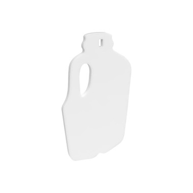 Birchwood Casey AR500 3/8" Silhouette Plate Target 1-Hole Milk Jug