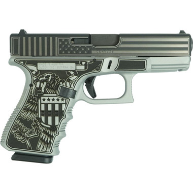 Glock 19 Gen 3 "Trump 2024 Take America Back" Handgun 9mm Luger 15rd Magazines(2) 4" Barrel Austria