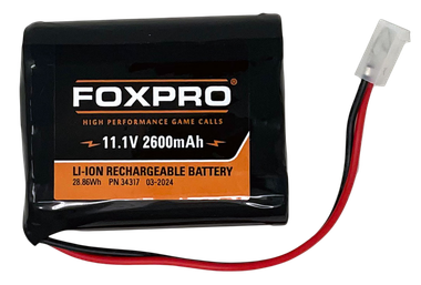 Foxpro LB2600 Lithium Battery2,600 HellCat Pro