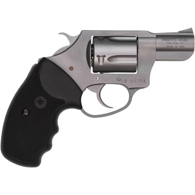 Charter Arms Undercover Full Size Handgun .38 Spl 5rd Capacity 2" Barrel Silver with Black Grip - Refurbished