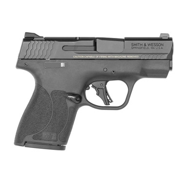 USED S&W M&P9 Shield Plus Handgun 9mm Luger 10rd Magazine 3.1" Barrel Manual Safety Black