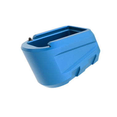 Tyrant CNC TDP365MAGEXBLUEMagazine Extension 9mm Fits Sig P365 X Macro 3rd Blue Aluminum