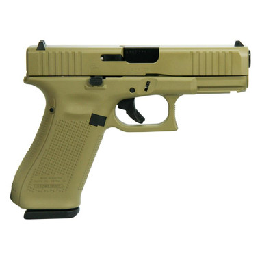 Glock 45 Gen 5 Custom "FDE" Handgun 9mm Luger 17/rd Magazines (3) 4.02" Barrel USA
