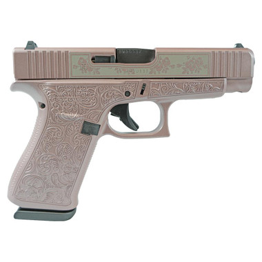 Glock 48 Custom "Glock n Roses" Handgun 9mm Luger 10/rd Magazines (2) 4.17" Barrel Austria