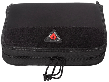 Advance Warrior Solutions SPC9 Single Pistol Case9.50" Long Black Durable Soft Fabric Compatible w/ Most Standard Sized Pistols