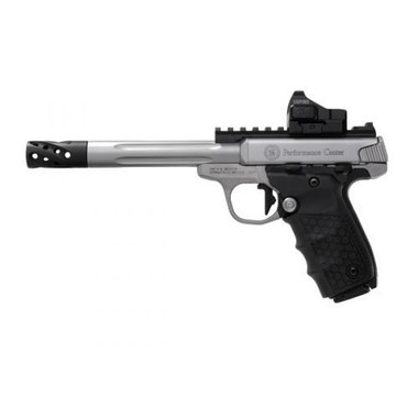 Smith & Wesson Performance Center SW22 Victory Target Handgun 22 LR 10rd Magazine 6" Fluted Barrel with Red Dot Sight USED