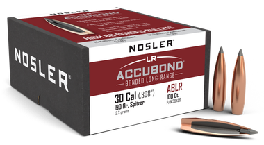 Refurbish / Dent / Scratch 58456 AccuBond Long Range 30Cal 190gr Spitzer Point 100/Box *Package Damaged/80ct