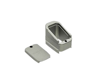 Shield Arms ECHME5GREY Magazine ExtensionFits Springfield Echelon 5rd Grey Anodized Aluminum