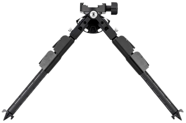 Mdt Sporting Goods Inc 106345BLK CKYE-POD Double Pull Bipod Black Aluminum