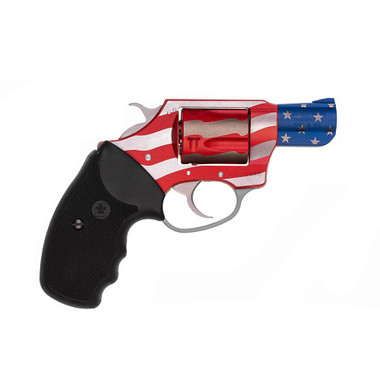 Charter Arms Old Glory Handgun .38 Spl 5rd Capacity 2" Barrel Red/White/Blue Finish - Refurb.