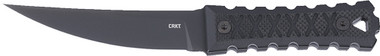 EDGE BLACK/BLACK W/SHEATHCRKT HZ4 4.76" FIXED PLAIN