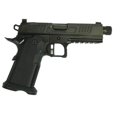 Alpha Foxtrot AF1911 Romulus Handgun 9mm Luger 19rd Magazine 4.25" Threaded Barrel Black RMSc Cut