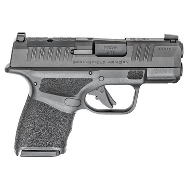 Springfield "Gear up 2025" Hellcat OSP White-Dot Handgun 9mm Luger 11(3)&13(2)rd Magazines 3" Barrel Black with CT1500 and Range Bag