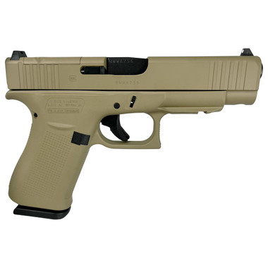 Glock 48 MOS Custom "FDE" Handgun 9mm Luger 10/rd Magazines (2) 4.17" Barrel Austria
