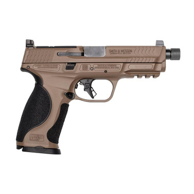 S&W M&P 9 M2.0 Metal OR Handgun 9mm Luger 17rd Magazines(1) 4.6" Threaded BarrelNo Thumb Safety FDE- USED