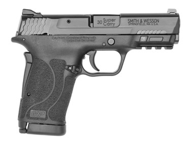Smith & Wesson Shield EZ No Thumb Safety Handgun .30 SC 10rd Magazine 3.675" Barrel Black Grip - USED